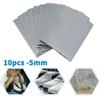 10 листов звукоизоляционного теплоизоляционного коврика для автомобиля, алюминиевая фольга, звукоизоляционный шумоизоляционный мат для поглощения шума