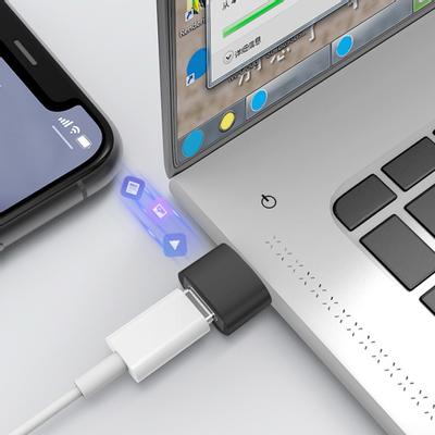 OTG-адаптер-коннектор Type-C, Быстрая зарядка, Алюминиевый сплав, USB на Type-C конвертер для ноутбука, ПК, компьютера