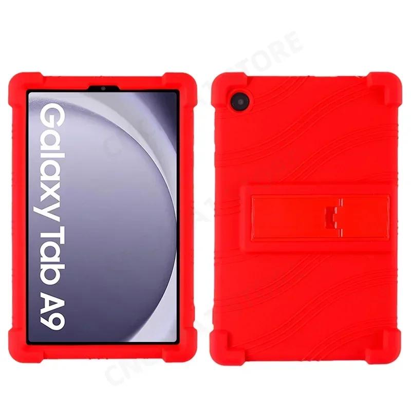 Чехол для планшета Samsung Tab A9 8.7" SM-X110 SM-X115 Мягкий силиконовый противоударный чехол для Galaxy Tab A9+ SM-X210 SM-X215 SM-X216B