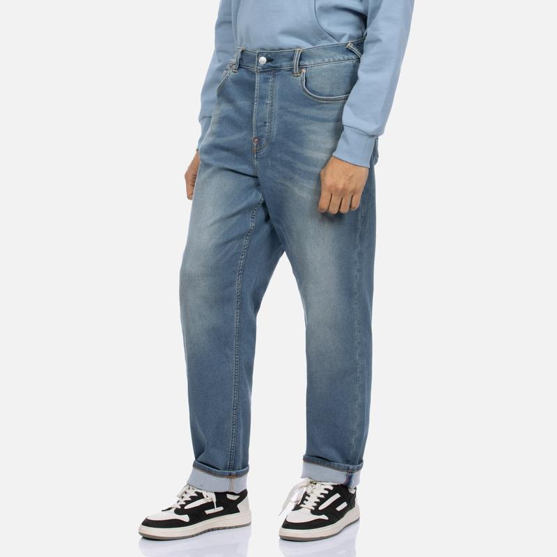 EVISU Jeans Men's Denim Blue Moderate Other 2ESHTM4JE1041RXKD