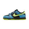 Nike Dunk Low SE PreSchool 'Let's Dance' (Unisex) Multi-Color / Black / Baltic Blue / Volt Kids' Skateboarding Shoes DV1695 900