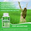 Moringa Capsules, 120 vegan moringa leaf powder capsules, an anti-inflammatory supplement that boosts the immune system, energy, and brain function.