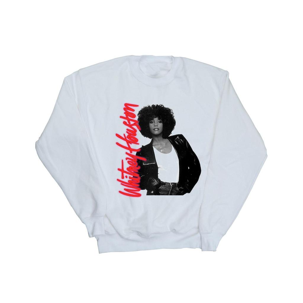 Whitney Houston Mens Whitney Pose Sweatshirt
