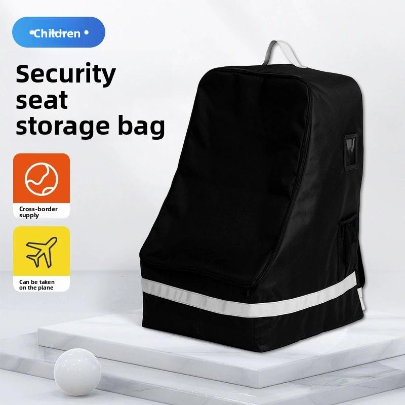 Bolsa de almacenamiento para asiento de seguridad infantil, protector portátil universal para viaje