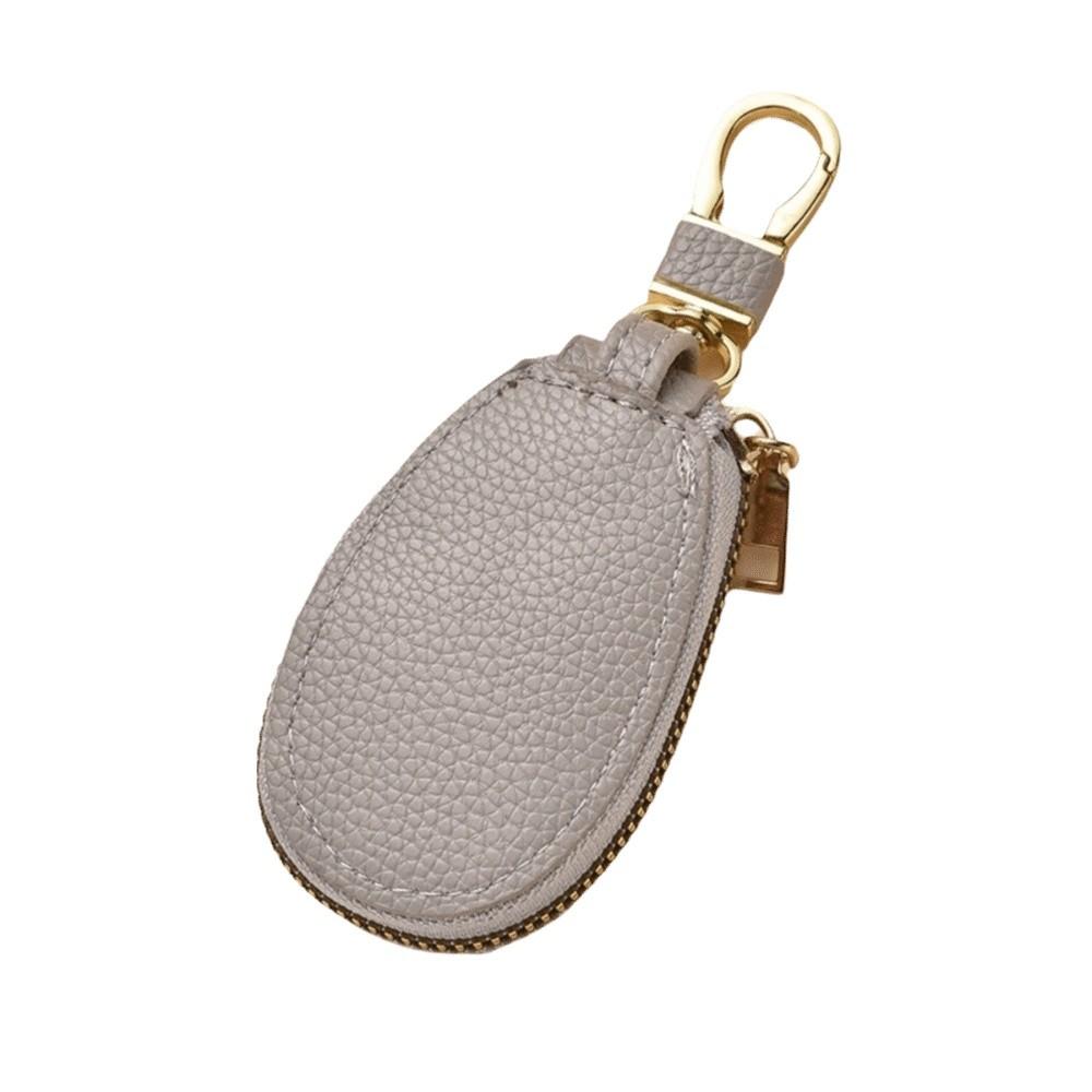 Zipper Closure Car Key Bag Luxury Mini Storage Bag Portable Keychain Holder Daily Use