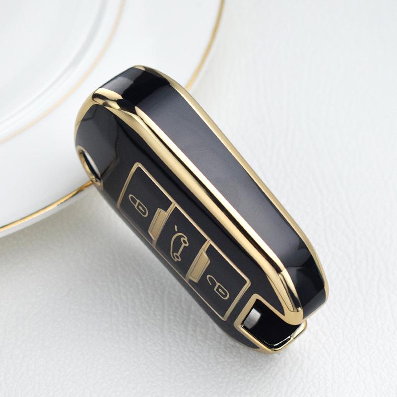 Чехол для дистанционного ключа из ТПУ для Peugeot 208 107 206 306 307 308 2008 3008 4008 5008 RCZ Citroen C1 C2 C3 C4 C5 CACTUS C8 протектор