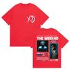 Рэпер THE WEEKND STARBOY XO Тур 2026 Ретро Графические Футболки Мужская Мода Хип-Хоп Оверсайз Хлопковая Футболка Мужчина Фанаты Уличная Одежда