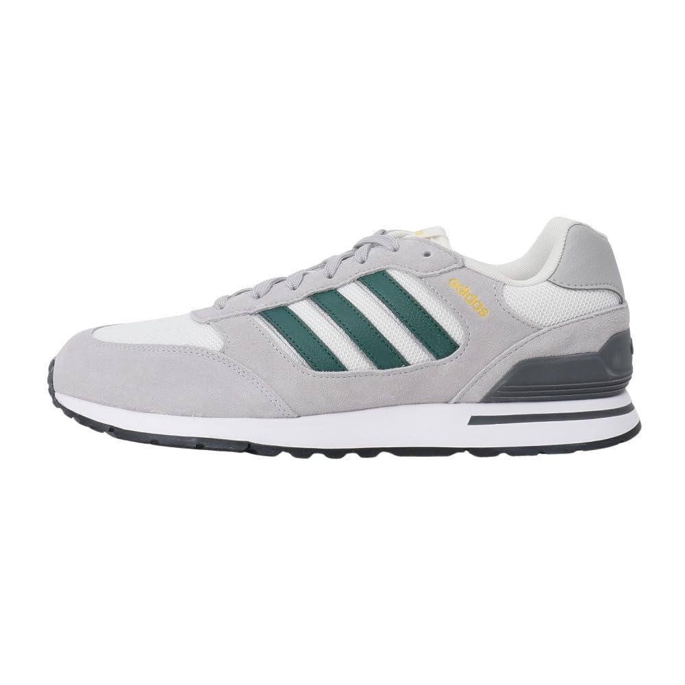 Кроссовки Run 80s NLG92 Серый Белый см [Adidas] Два/Колледж Грин/Коралл (ID1264) 27,0