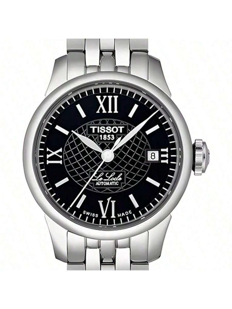 Tissot Женские швейцарские механические часы - Черный циферблат, Подходят для делового и повседневного использования, Модель T41.1.183.53
