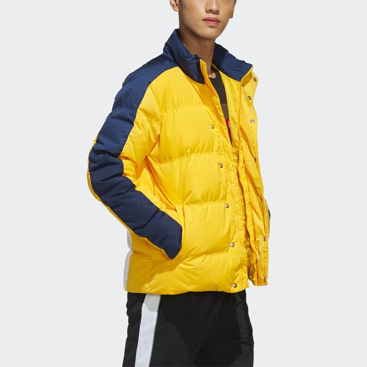 adidas Мужские пуховики Neo Золотой Стойка Умеренный Другое EI4414