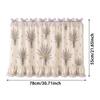 Cotton Blend Stove Cover Skirt Charming Farmhouse Stove Skirt Rustic Oven Curtain  Kitchen Decor