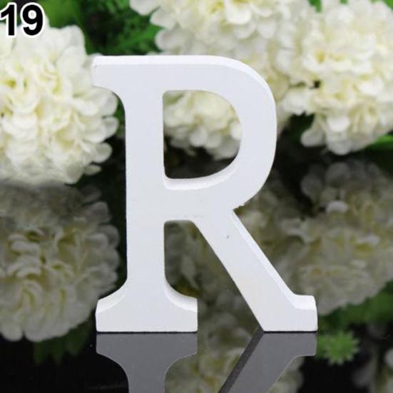 Freestanding Wood Wooden Letters Alphabet Bridal Wedding Party Home Shop Decor