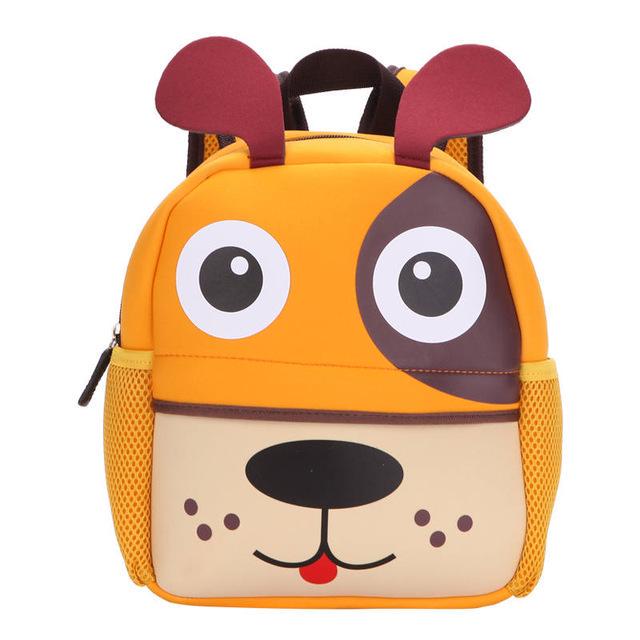 Soft Mini Schoolbag for Kindergarten Girls and Boys Cartoon Backpack Children School Bag Toys Bag