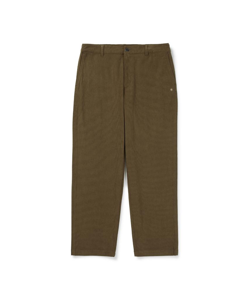 Вельветовые брюки SNOWPEAK APPAREL (S26Fmfpt70) Желтый Хаки