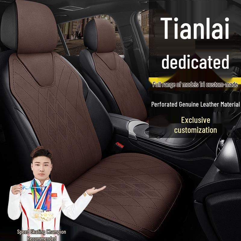 Чехлы на сиденья из кожи Geely Binyue (ручная и DCT коробки передач) Super Energy