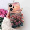 For Xiaomi Redmi Note 13 Pro+ Case Luxury Flower Butterfly Soft Silicone TPU Cover For Redmi Note 13Pro Plus 5G 6.67" Shell Capa