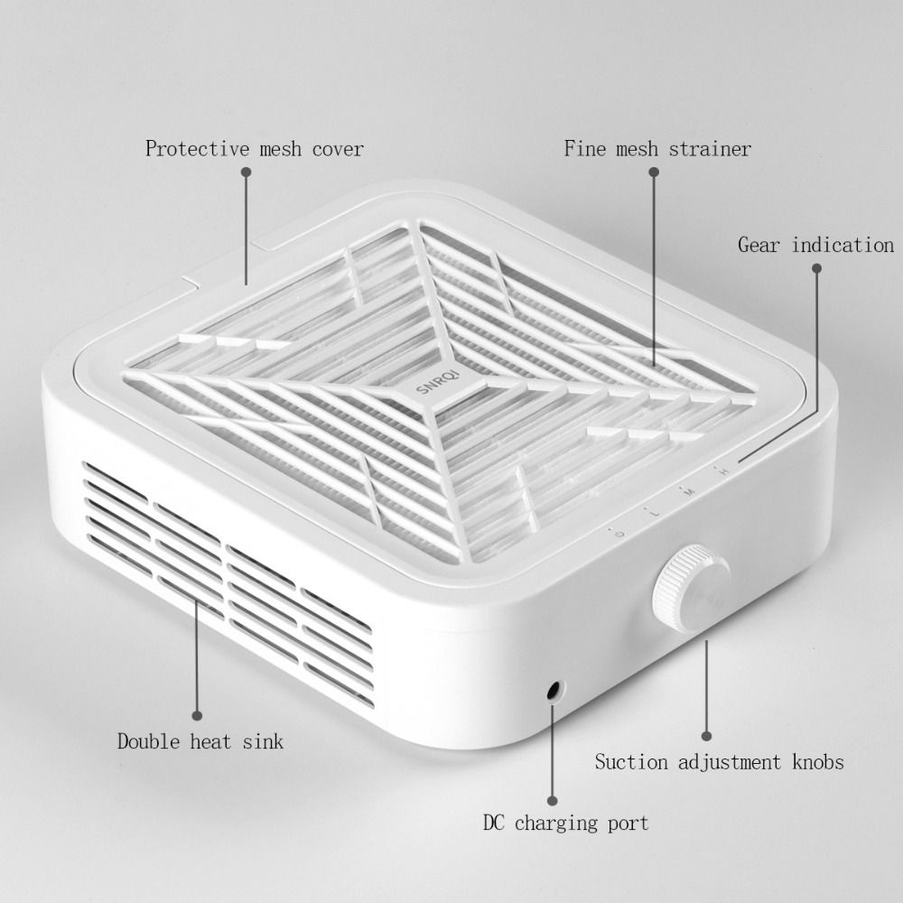 120 Вт Маникюрный Пылесос Турбинный Пылесос Машина Для Пылесоса Для Ногтей США/ЕС/Великобритания DIY