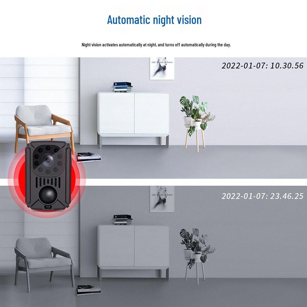 HD-камера MD31PIR: Батарея 11H, Инфракрасное ночное видение, Обнаружение движения, Клип-рекордер для занятий спортом на открытом воздухе