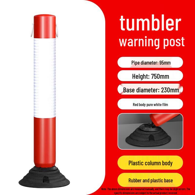 Reflective Rubber Road Warning Post