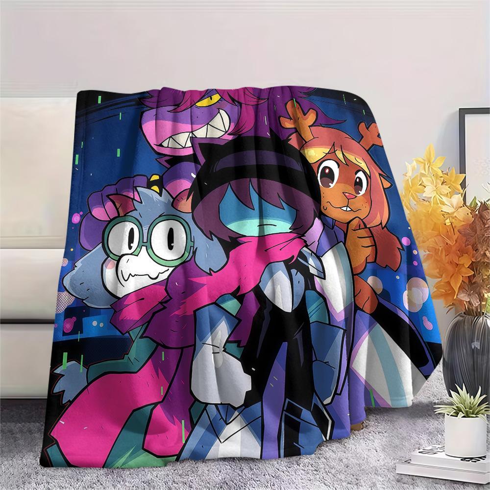 Deltarune Flannel Blanket, High quality Comfortable for All Seasons, Home Decor, Warmth and Comfort