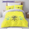 Nashville SC Pattern Bedding Set Quilt Cover Pillowcase Home Decor Gift (1 * duvet cover + 2 * pillowcase, without core)