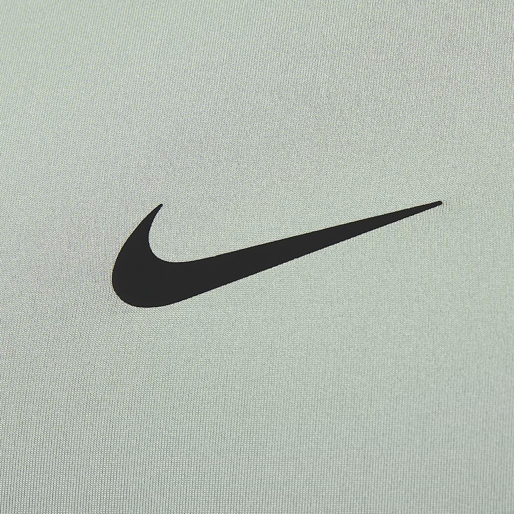 Nike Футболка Pro Dri-Fit Comfortable Moisture-Wicking Slim Fit с коротким рукавом для мужчин, цвет Horizon-Green Black FB7933-370