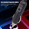 12В в 24В Автомобильный штекер прикуривателя, мужская головка с индикатором, адаптер-зарядное устройство для автомобильного прикуривателя