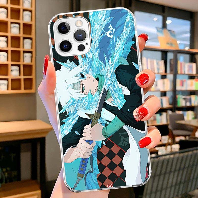 Bleach Hitsugaya Toushirou Cover Phone Case For iPhone 16 17 Air 15 14 Pro Max 16E Phone Case 13 Mini 12 11 7 SE 8 Print Pattern