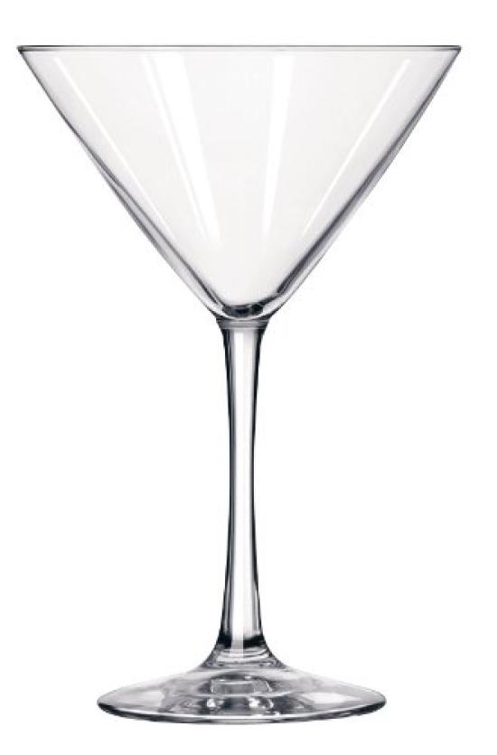 Бокал для мартини и содовой Libbey Vinya RLBJ601 №7518 (6 шт.)