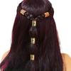 5pcs Hair Braiding Hollow Out Hair Ring Dread Locks Hair Braid Tubes Dreadlocks Beads Decor