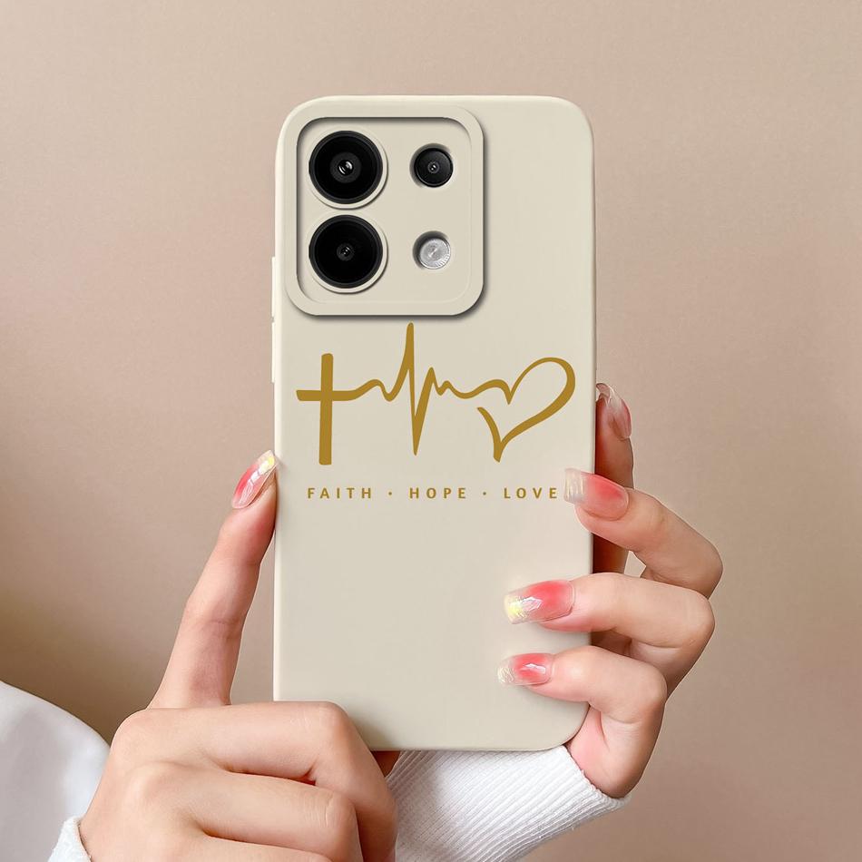 Чехол для Poco X6 Pro Стильный Мягкий Жидкий Силикон Защита Камеры Задняя Крышка Телефона Для Poco X6pro X 6 Pro Защитный Funda Capa
