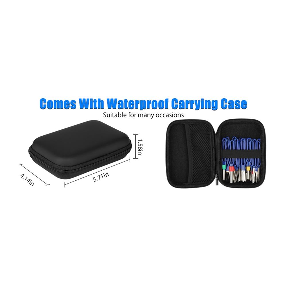 Набор инструментов для снятия клемм из 36 предметов Инструмент для снятия штифтов Снятие штифтов электрического разъема