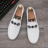 New Spring Men's Shoes Doudou Shoes Men's Viral Trends One Pedal Breathable Soft-soled Loafers Casual Shoes