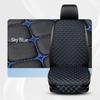 Universal Leather Car Seat Covers Set Four Seasons Front Rear Seat Protector Car Seat Cushion Pad Mat Auto Interior Accessories