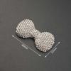 Sweet Diamond Inlay Large Bow Resin Flatback For Jewelry Making Diy Hairpin Crafts Charms