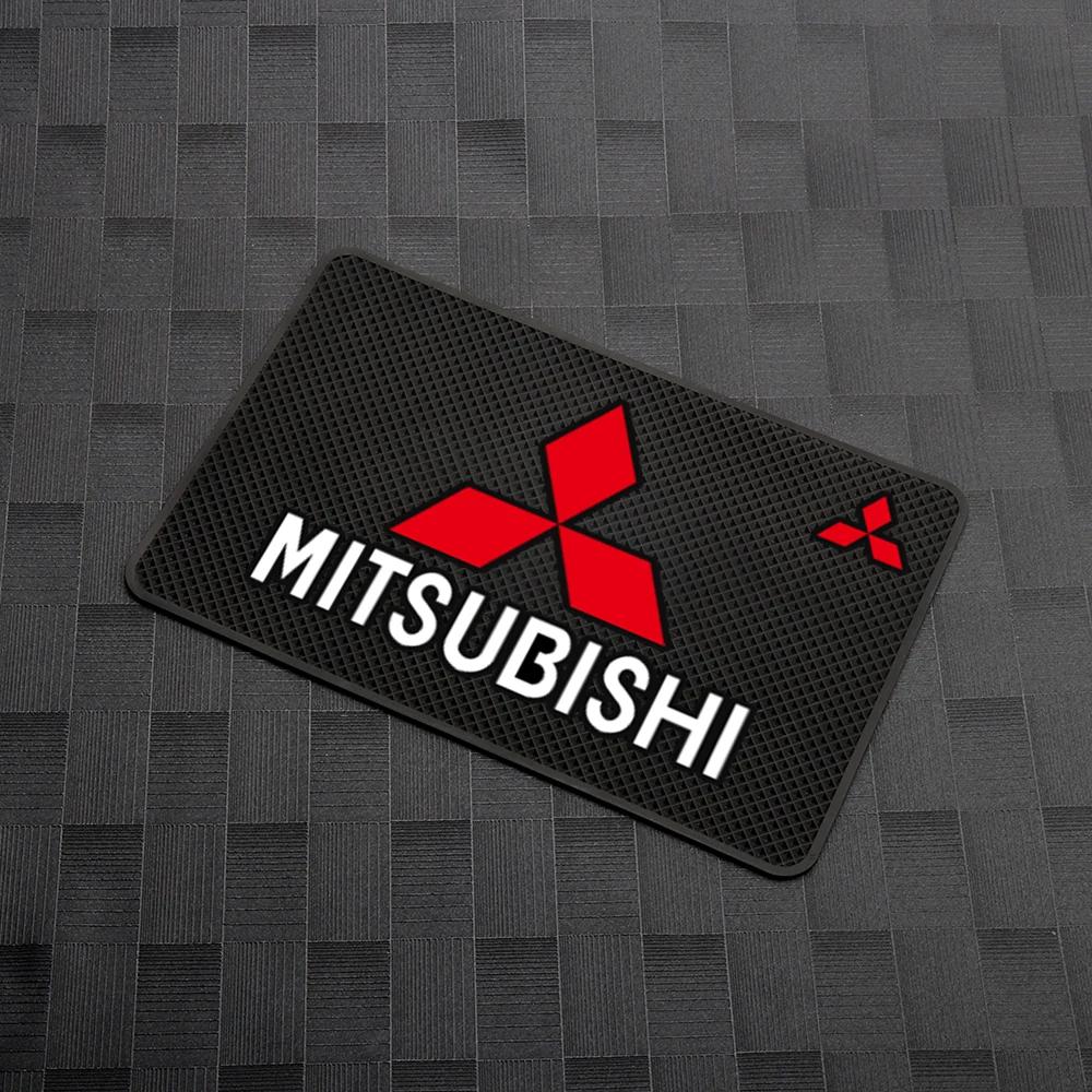 For Car Style Non-slip Silicone Pad Dashboard Sticky Pad Mobile Phone Holder Mitsubishi Ralliart Lancer EX Outlander 3 ASX V73