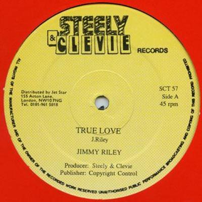 12-дюймовая пластинка JIMMY RILEY / PYCERAL - True Love / Your Own Sin SCT57 Steely & Clevie 1995 UK Регги, Ска и Даб