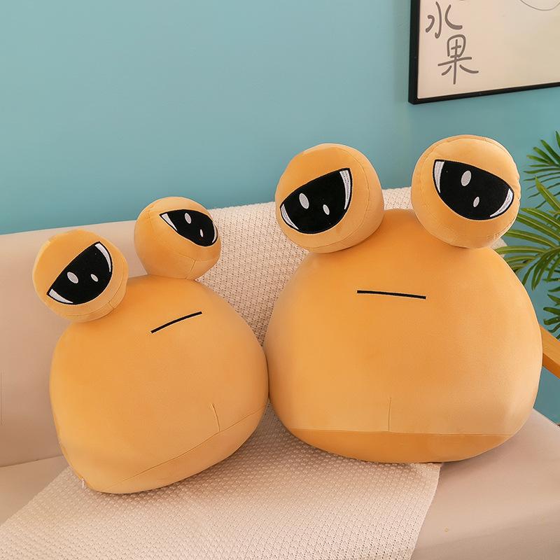 10-40 см Игровой Плюшевый Игрушечный Питомец Инопланетянин Pou Furdiburb Эмоциональный Инопланетянин Мягкая Игрушка Подушка для Дивана Кукла Подарок на Черную Пятницу Для Девочек