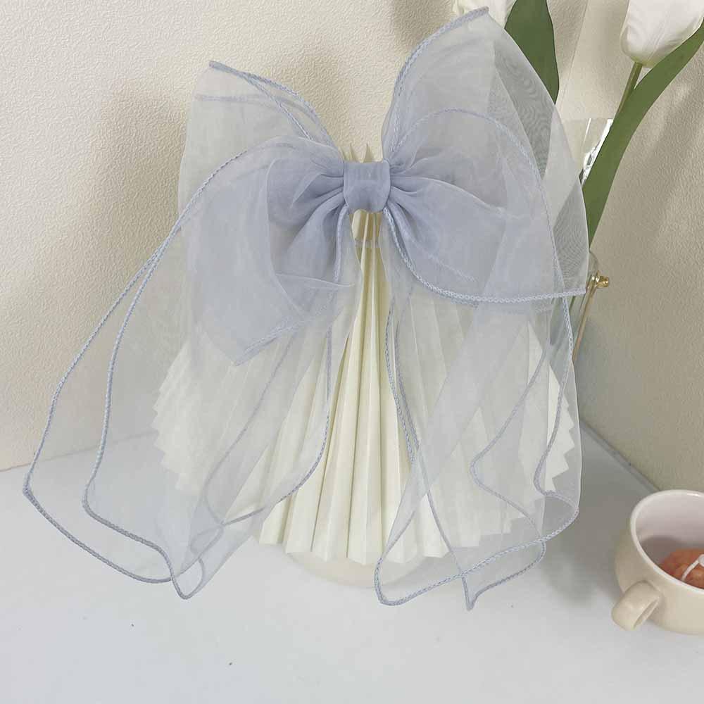 Red Velvet Bows Hair Ribbons Scrunchies for Women Girls Long Elastic Hair Ties Headwears Female Kids Styling Tools