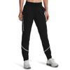 Under Armour Letter Stripe Training Woven Pants Women Bottoms Black 1365659-001