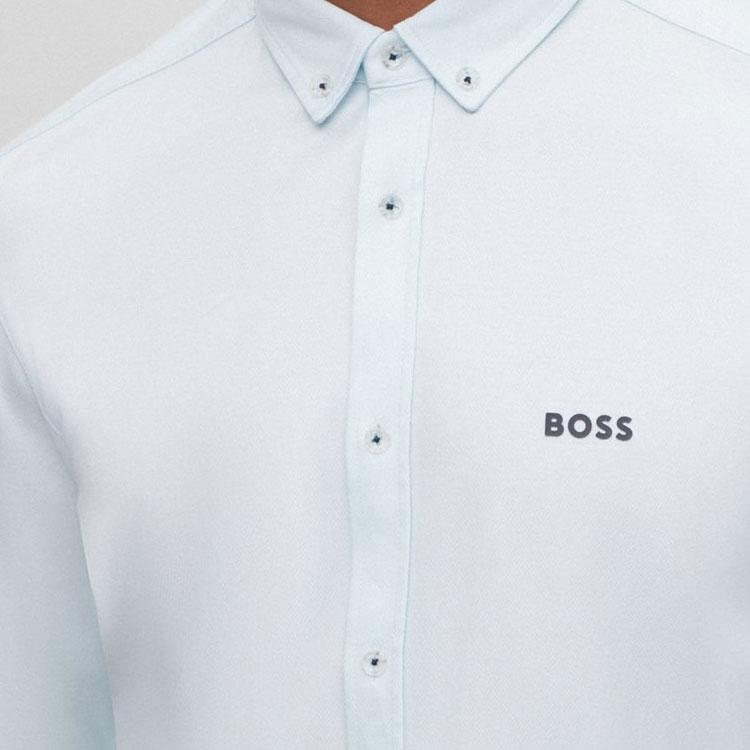Hugo Boss Рубашки Мужские Синяя Умеренная Рубашка 50493608-471