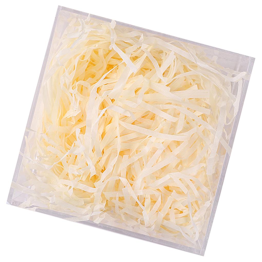 1 Pack Lafite Paper Raffia Filler Colorful Shredded Box Packaging Decoration Practical Wedding Party Easter New Year