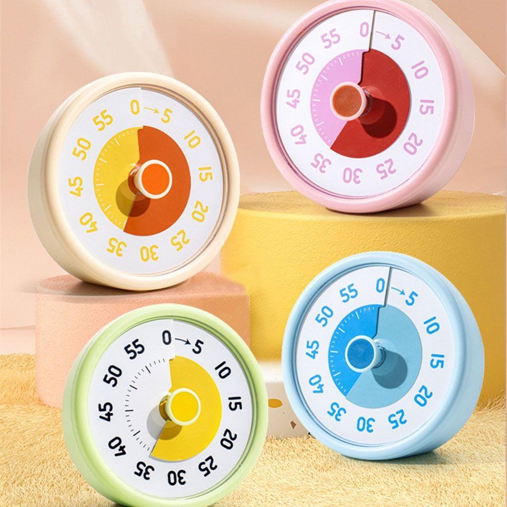 Silent Visual Timer Time Manager Countdown Timer Cute Kitchen Timer Reminder Reading Room