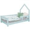 POPPI Children's Cabin Bed 90 X 160 Light Blue 1