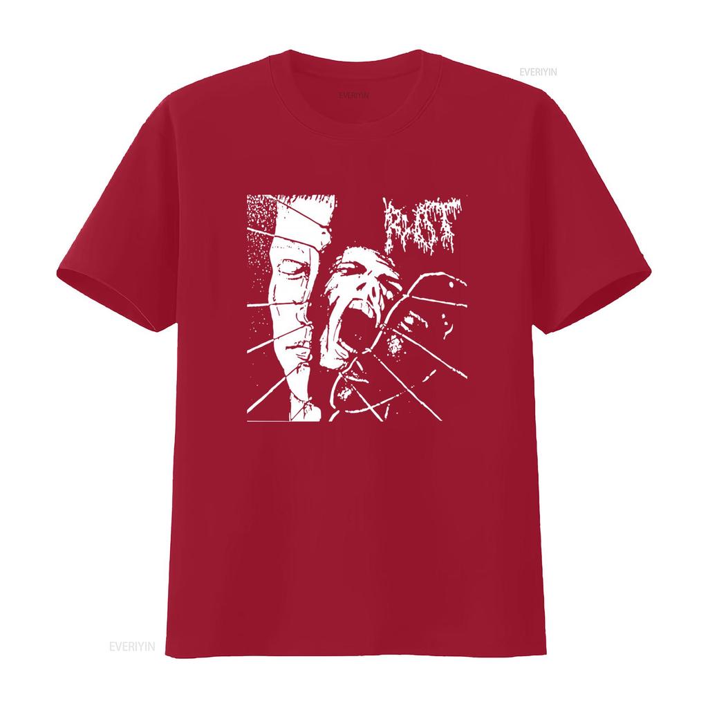 ROT Футболка с лицом Grindcore Punk Agathocles HC Grind Old Thrash Crust Дизайн, вдохновленный Бразилией Уникальный принт Идеально для Музыки