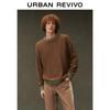 UR Men's 2024 Spring Retro Color-Blocked Knit Sweater