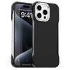 For iPhone 15 Pro Magnetic Case Frameless Ultra Thin TPU+PET Phone Cover Reinforced Corners