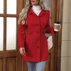 Autumn and Winter Lapel Women's Suit, Slimming and Elegant Overcoat Coat