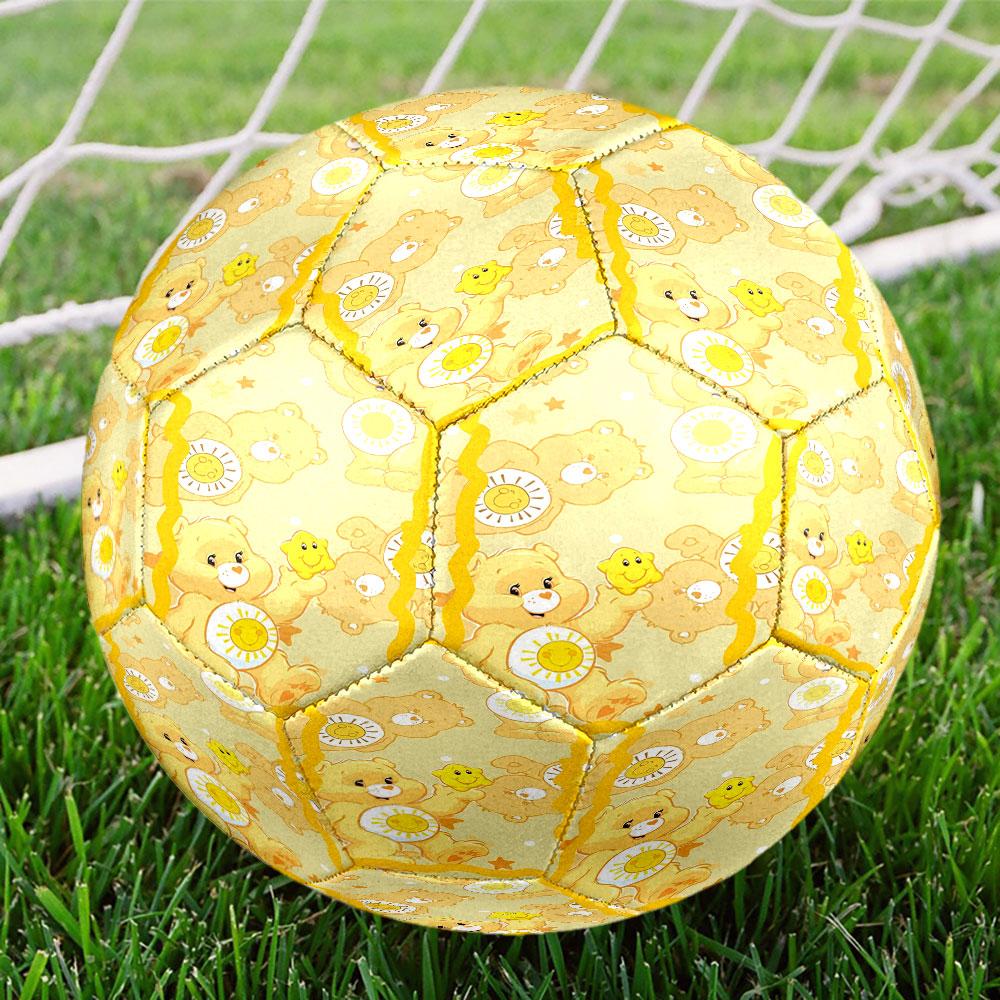 Care Bears Print Size 5 Soccer Ball, Standard Match Football for Sports Game and Team Practice, Ideal Gift for Soccer Fans