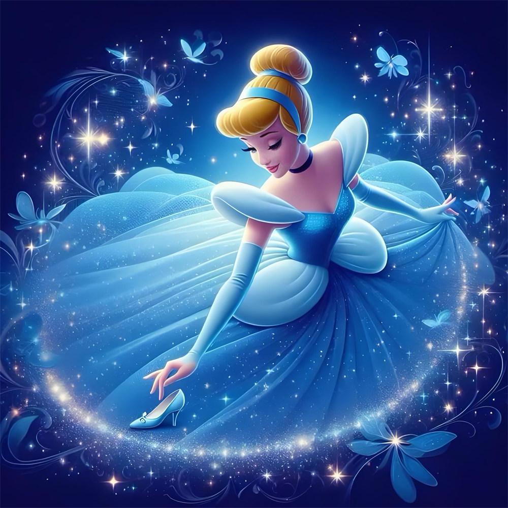 Disney 5D Алмазная мозаика Принцессы и Принцы Набор для вышивания крестиком Мозаика Декор для дома Наклейка на стену DIY Ручная работа Подарок